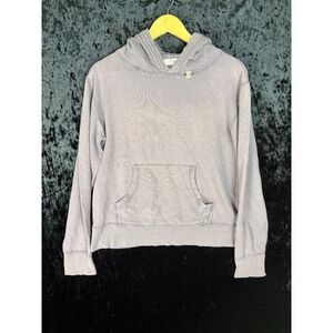 Vintage J.S. Homestead Long Sleeve Hoodie Women's S Faded Purple Front Pocket
